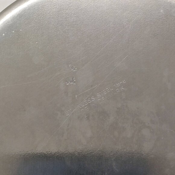 Stainless Steel Water Pitcher - Denmark, Braided handle mid-century modern - Picture 3 of 3